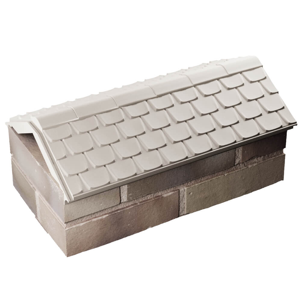 Парапет Zking Эльбрус Бежевый с посадкой на 1 кирпич (255мм) в Бишкеке фото