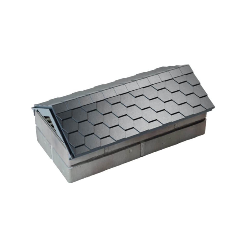 Парапет Zking Эверест Серый с посадкой на 1 кирпич (200/225/255мм) в Бишкеке фото