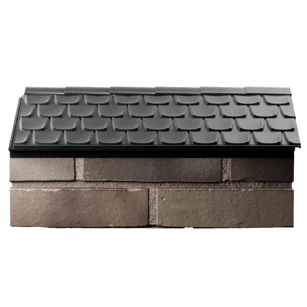 Парапет Zking Эльбрус Серый с посадкой на 1 кирпич (255мм) в Бишкеке фото