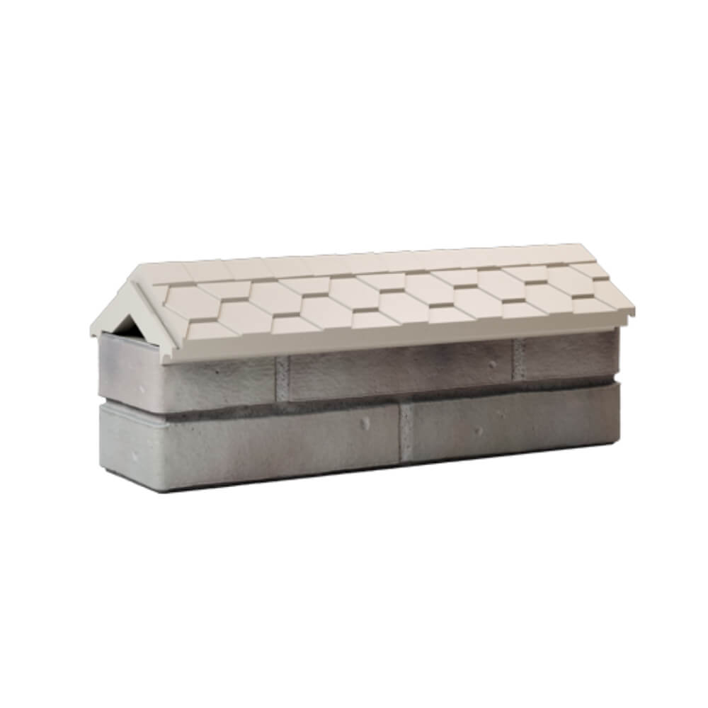 Парапет Zking Эверест Бежевый с посадкой на 0.5 кирпича (130мм) Бишкек фото