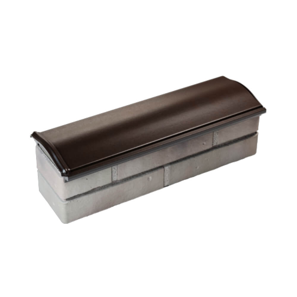 Парапет Zking Монблан Коричневый посадка на 0.5 кирпича (130мм) в Бишкеке фото