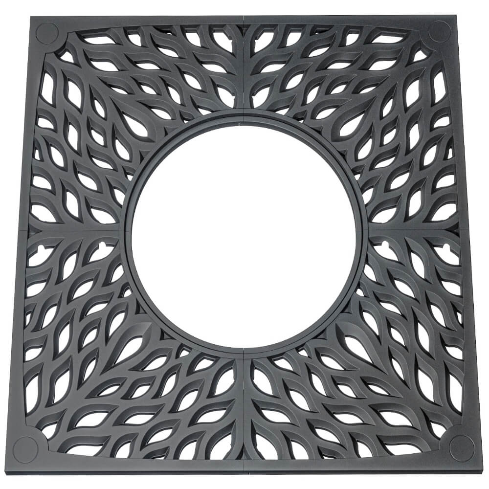 Приствольная решетка для дерева ZKING CRUST 2х2м Черная Бишкек фото