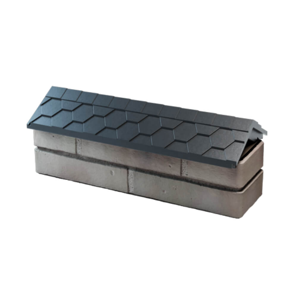 Парапет Zking Эверест Серый с посадкой на 0.5 кирпича (130мм) в Бишкеке фото