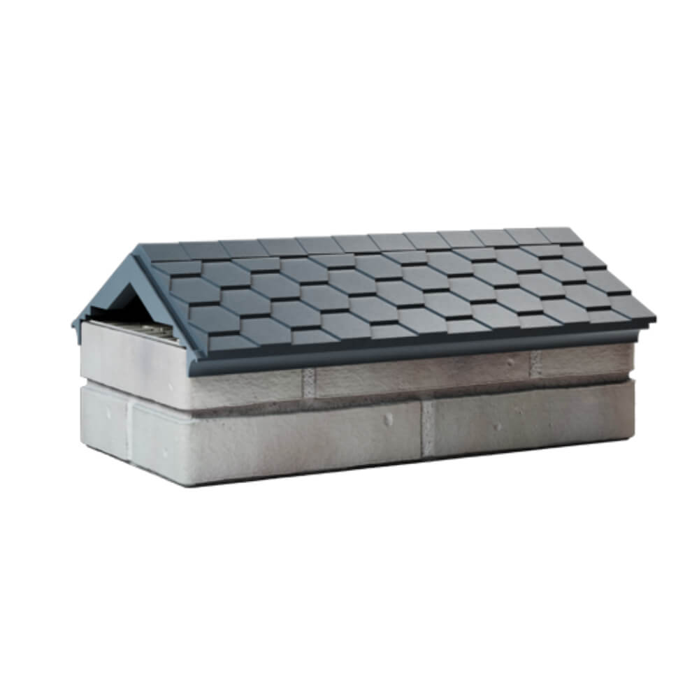 Парапет Zking Эверест Серый с посадкой на 1 кирпич (200/225/255мм) Бишкек фото