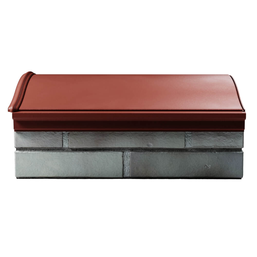 Парапет Zking Монблан Красный посадка на 1.5 кирпича (355/385мм) в Бишкеке фото