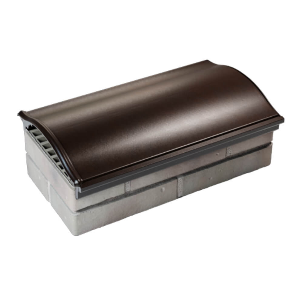 Парапет Zking Монблан Коричневый посадка на 1 кирпич (200/225/255мм) в Бишкеке фото