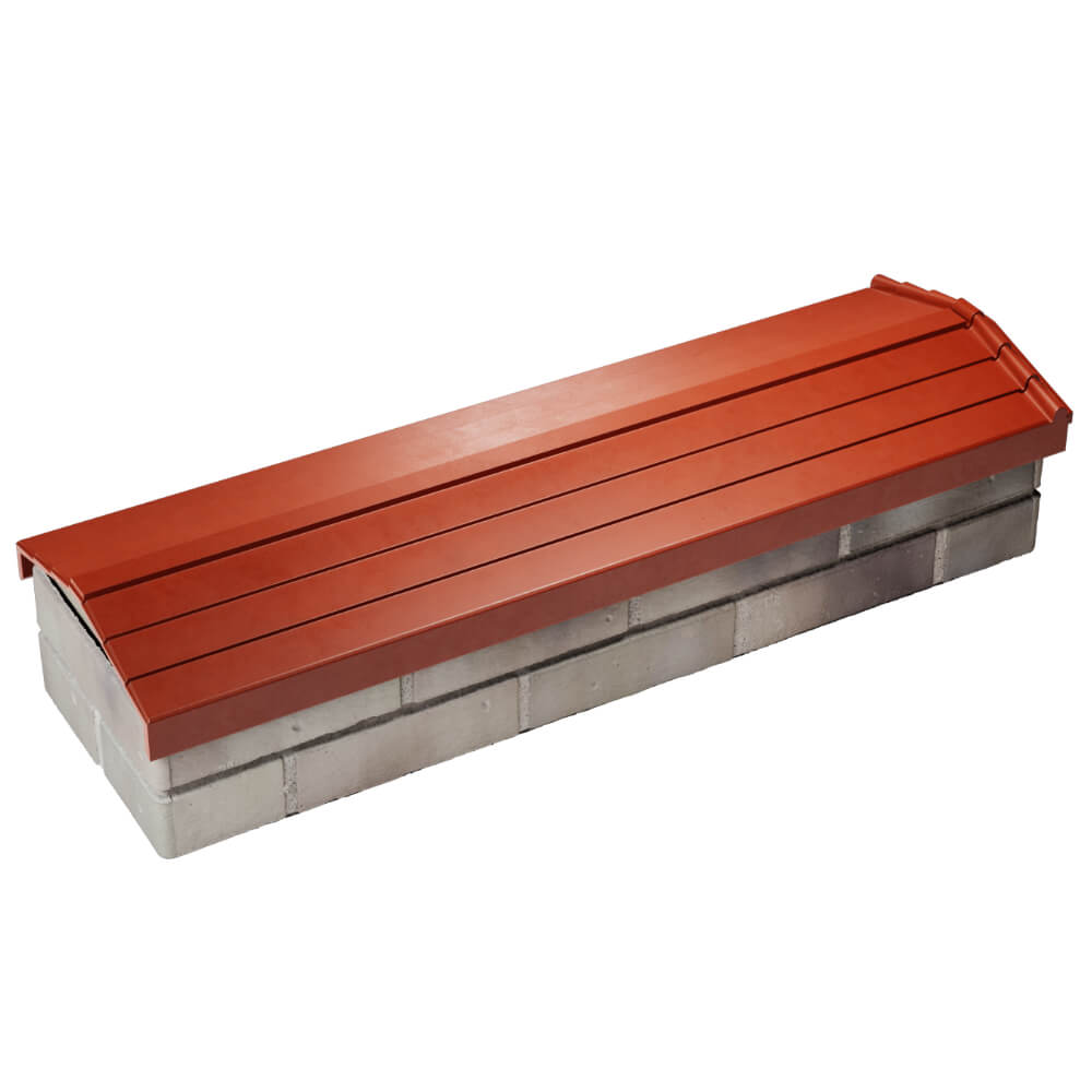 Парапет Zking Бона ХайТек Красный посадка на 0.5 кирпича (130мм) в Бишкеке фото