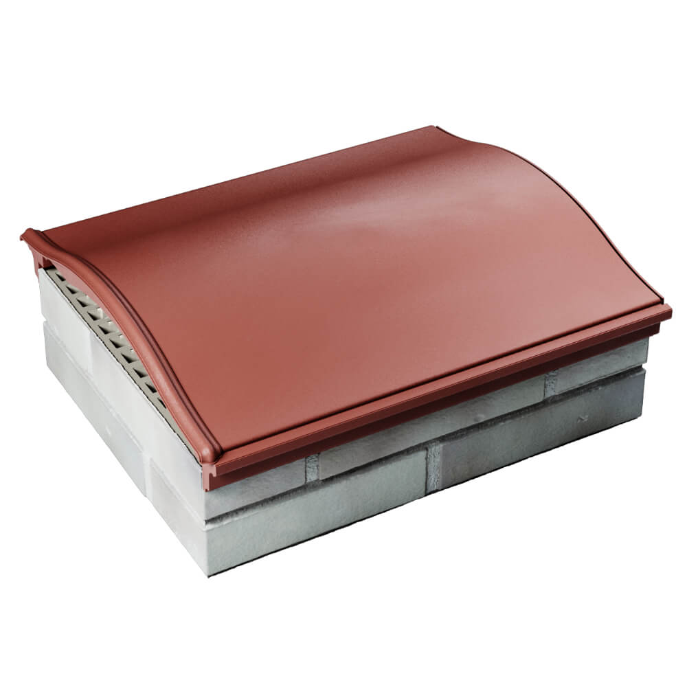 Парапет Zking Монблан Красный посадка на 1.5 кирпича (355/385мм) в Бишкеке фото