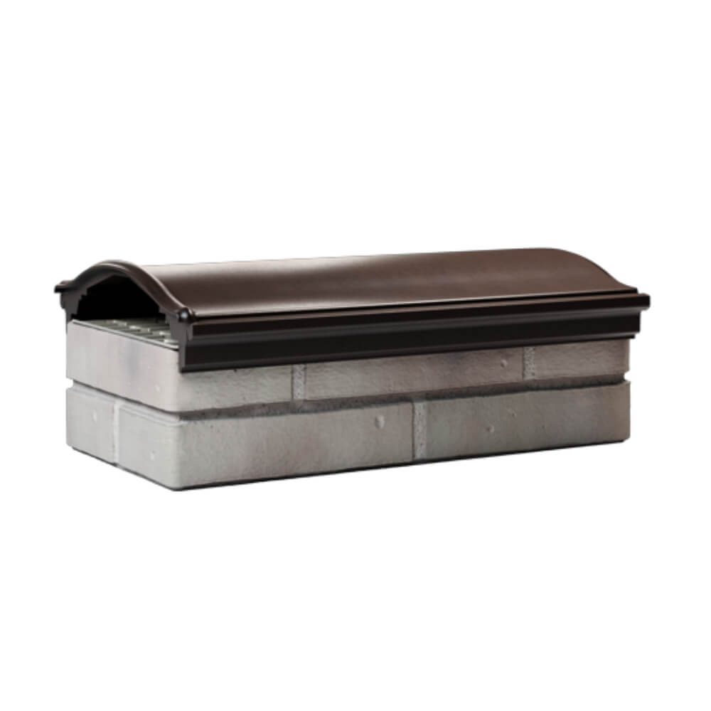 Парапет Zking Монблан Коричневый посадка на 1 кирпич (200/225/255мм) Бишкек фото