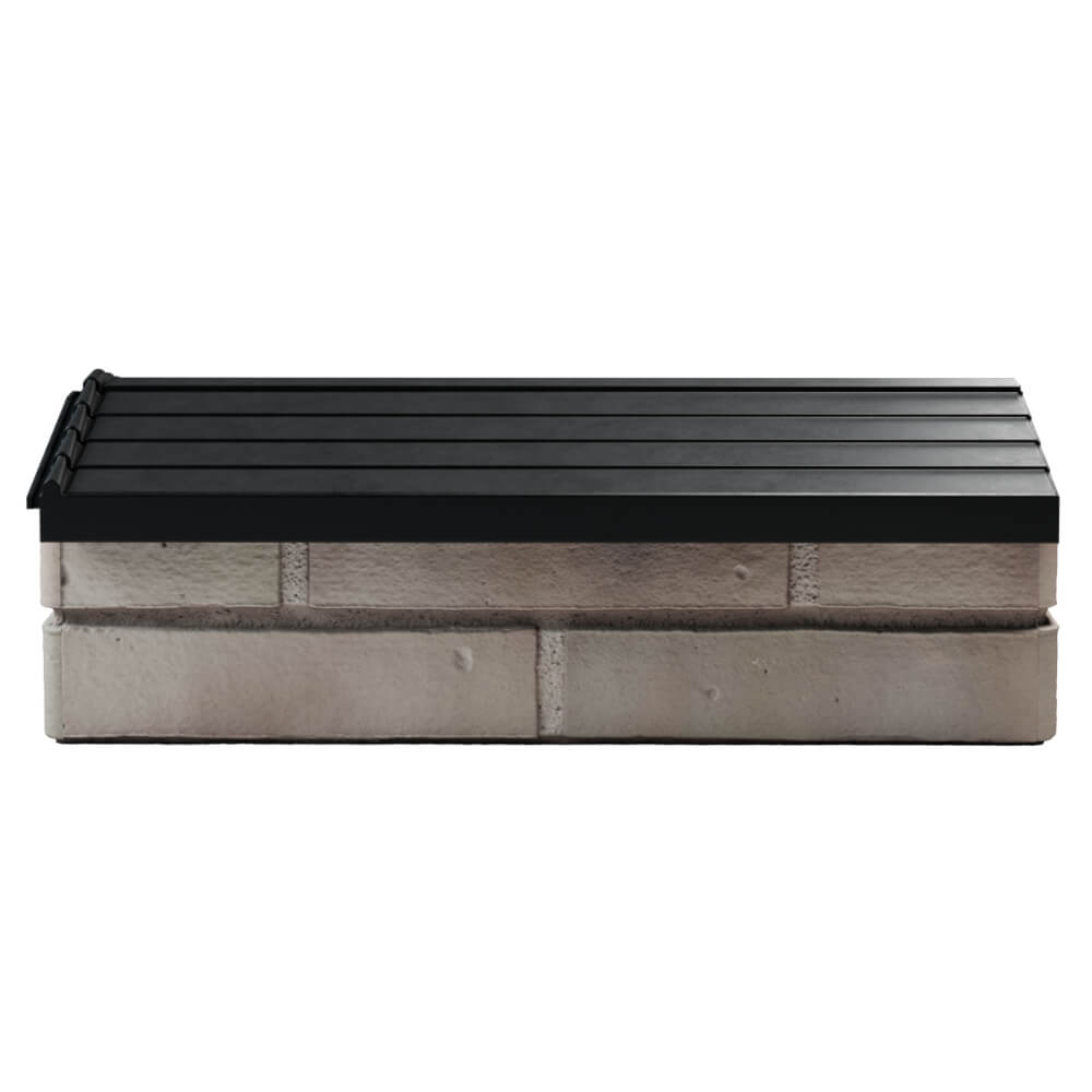 Парапет Zking Бона ХайТек Черный с посадкой на 1 кирпич (200/225/255мм) в Бишкеке фото