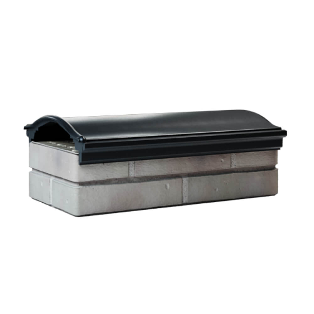 Парапет Zking Монблан Черный посадка на 1 кирпич (200/225/255мм) Бишкек фото