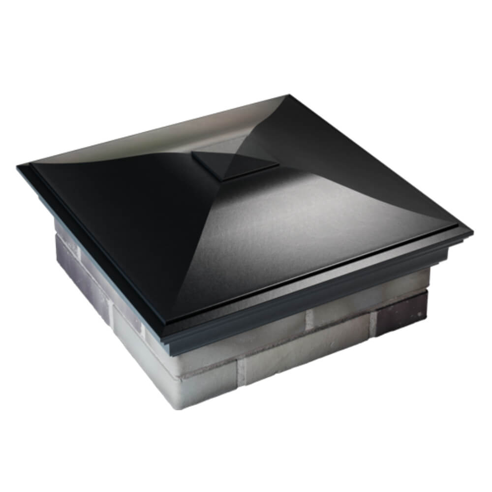 Колпак Zking Монблан Черный на столб 2х2 кирпича (515х515мм) Бишкек фото