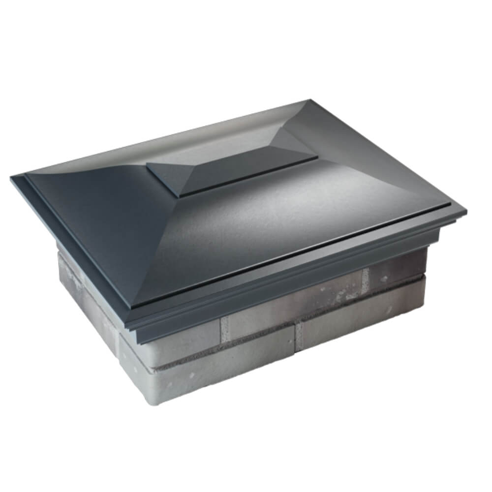 Колпак Zking Монблан Серый на столб 2х1.5 кирпича (515х385мм) Бишкек фото