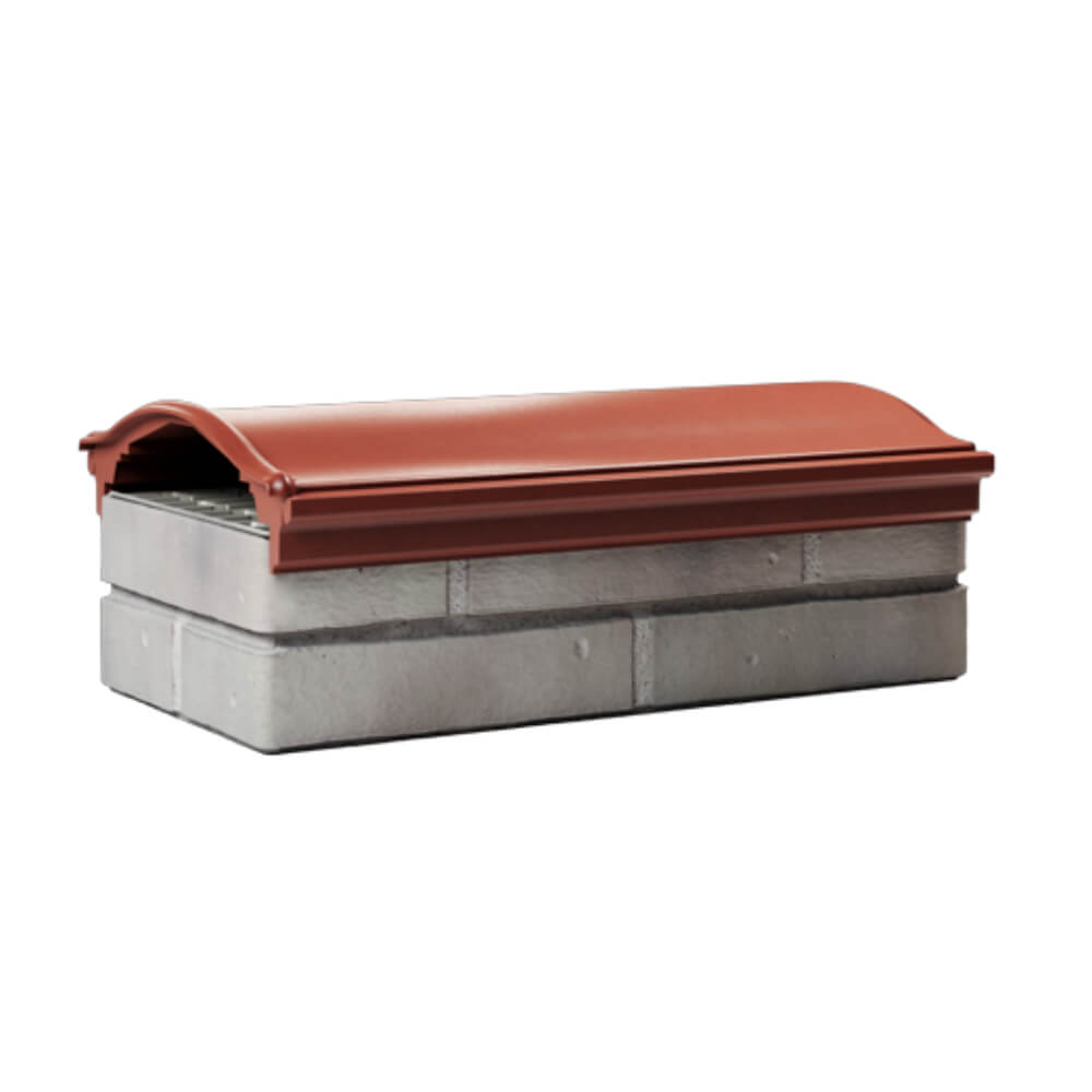 Парапет Zking Монблан Красный посадка на 1 кирпич (200/225/255мм) Бишкек фото