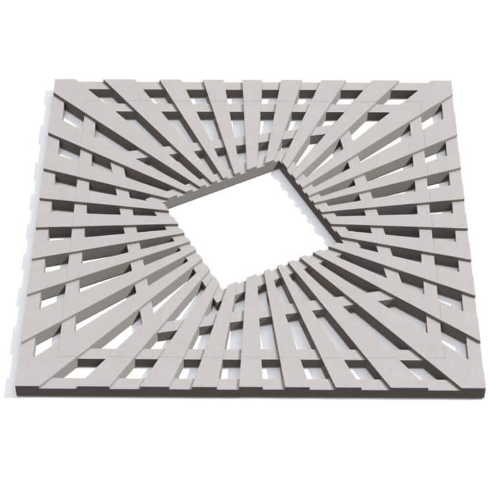 Приствольная решетка для дерева ZKING ATMOSPHERE 1.2х1.2м Бежевая Бишкек фото