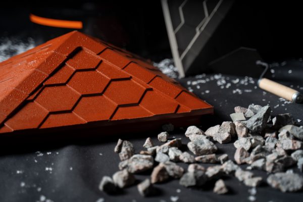 Колпак Zking Эверест Красный на столб 1.5х1.5 кирпича (390х390мм) в Бишкеке фото