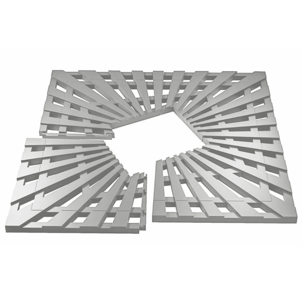 Приствольная решетка для дерева ZKING ATMOSPHERE 1.2х1.2м Бежевая в Бишкеке фото