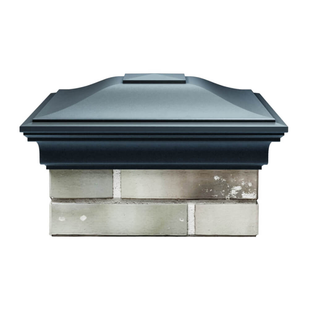 Колпак Zking Монблан Серый на столб 1.5х1.5 еврокирпича 0.7НФ (355х355мм) Бишкек фото