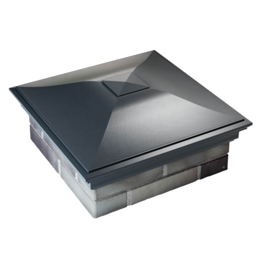 Колпак Zking Монблан Серый на столб 2х2 кирпича (515х515мм) Бишкек фото