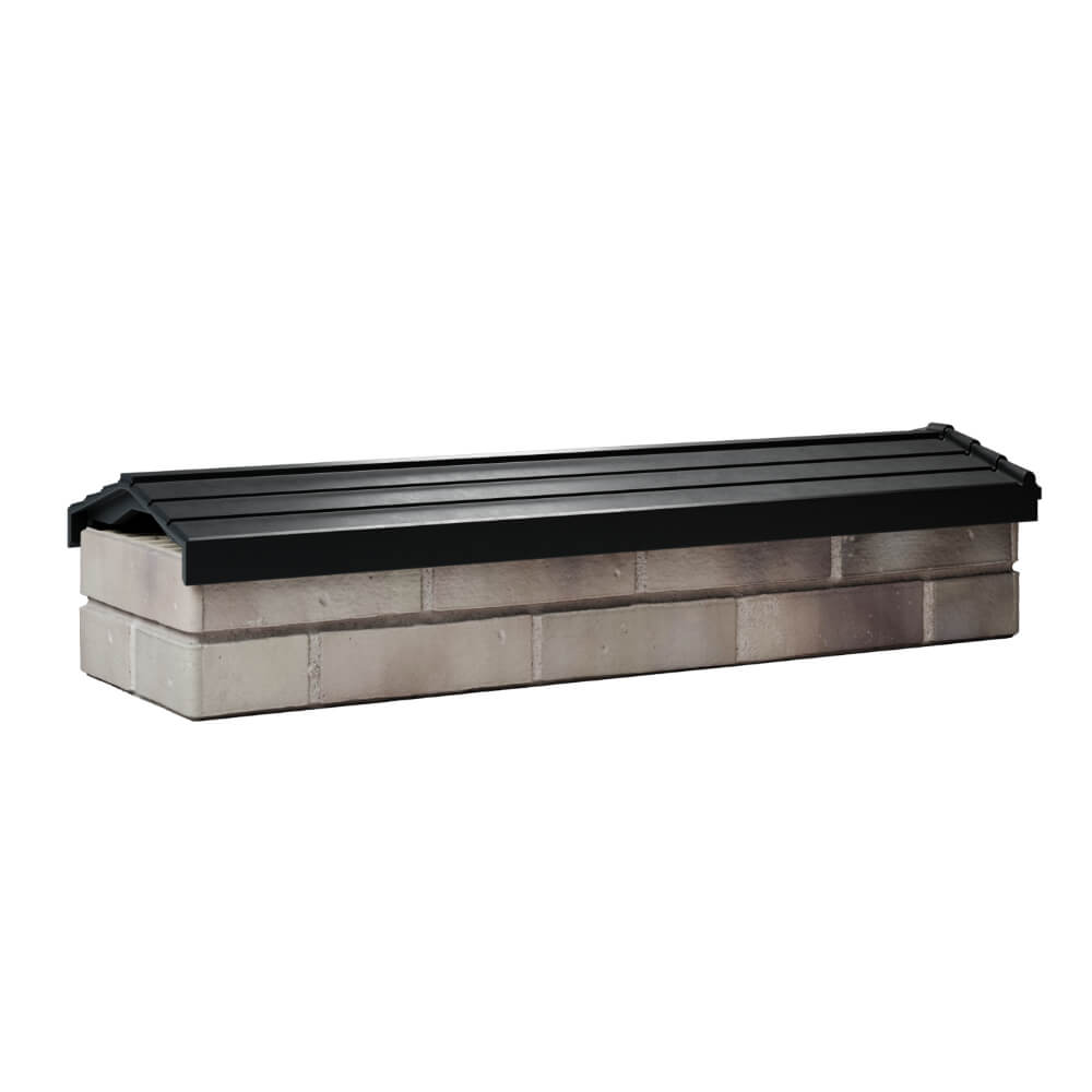 Парапет Zking Бона ХайТек Черный посадка на 0.5 кирпича (130мм) Бишкек фото