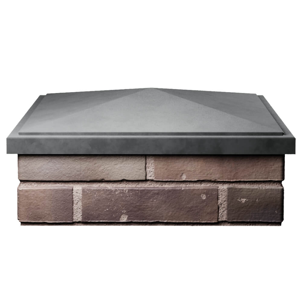 Колпак Zking БонаМоно Серый на столб 2х2 кирпича (515х515, 530х530мм) Бишкек фото