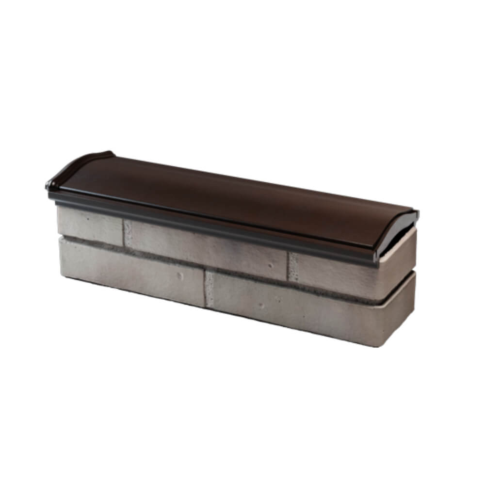 Парапет Zking Монблан Коричневый посадка на 0.5 кирпича (130мм) в Бишкеке фото