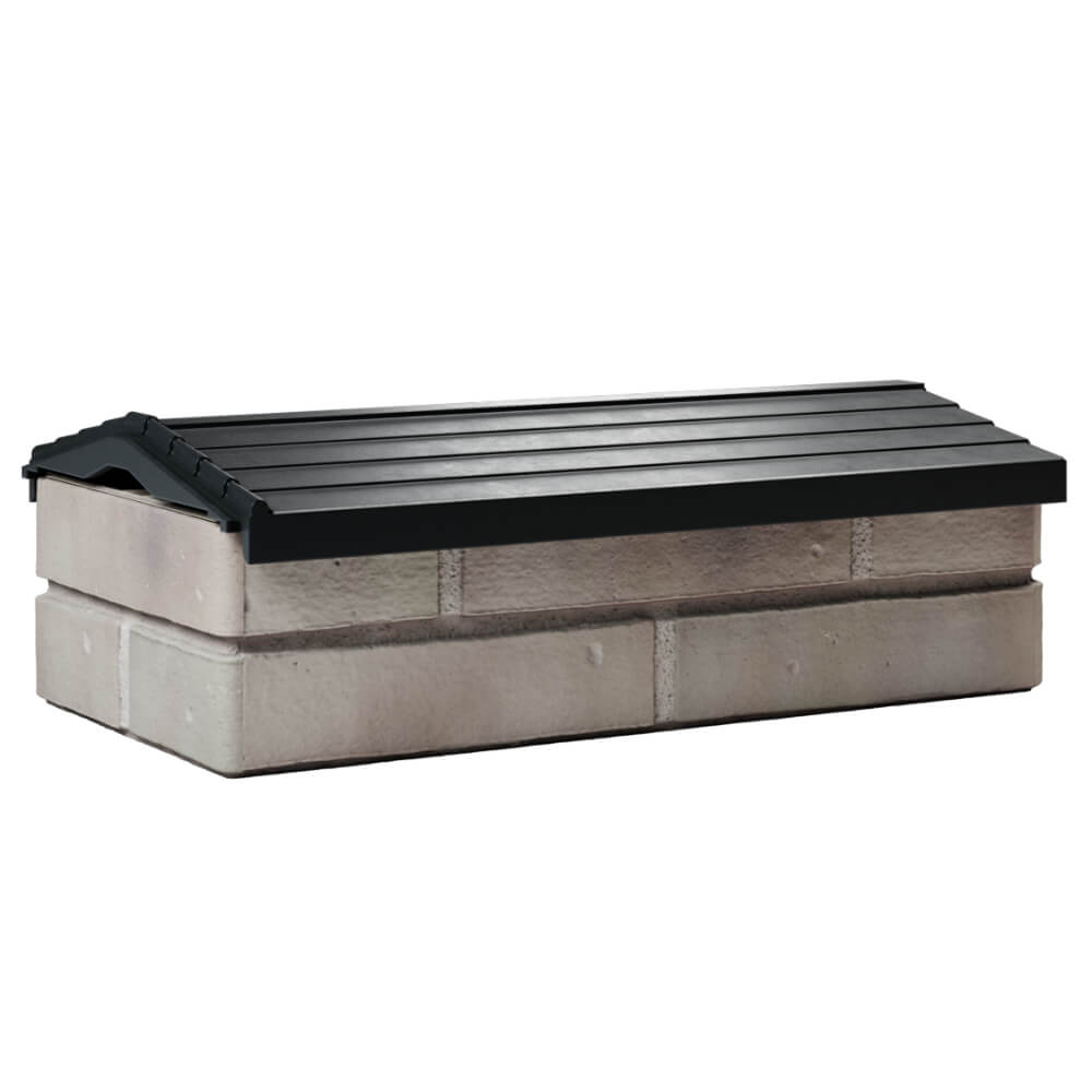 Парапет Zking Бона ХайТек Черный с посадкой на 1 кирпич (200/225/255мм) Бишкек фото