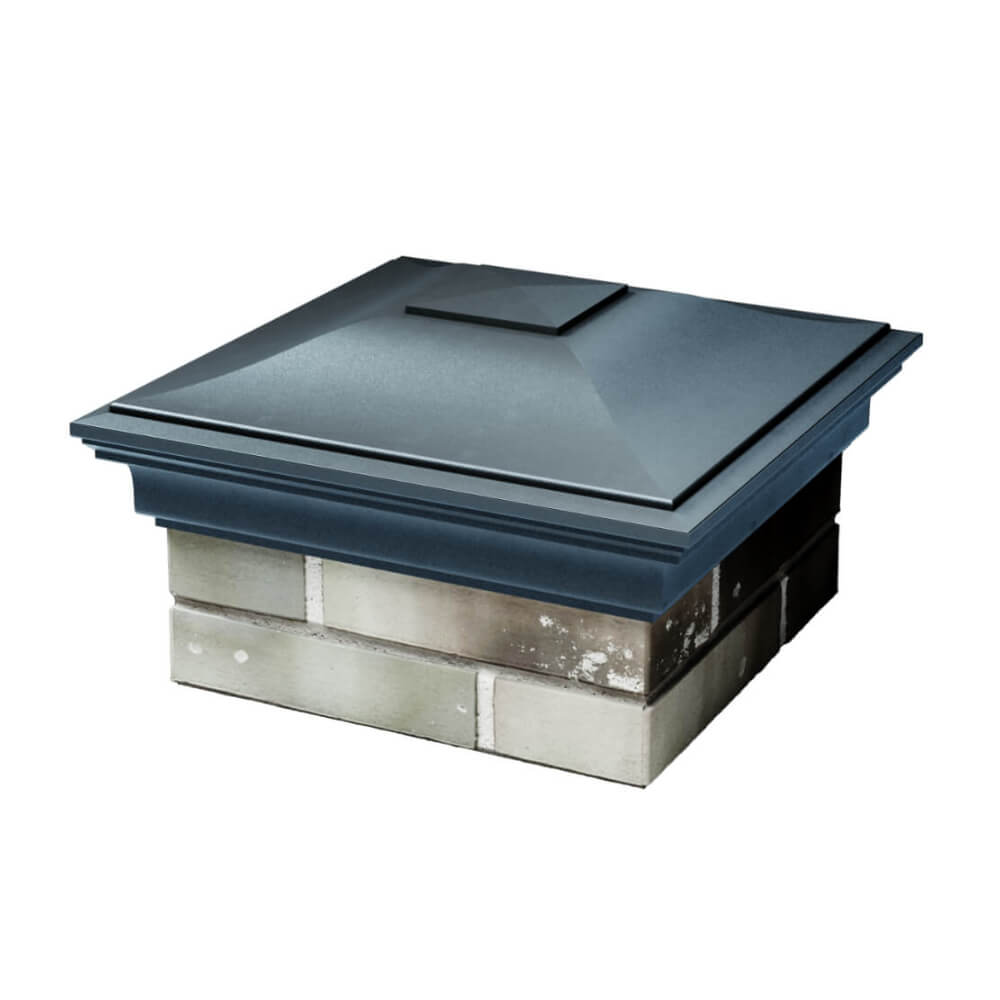 Колпак Zking Монблан Серый на столб 1.5х1.5 еврокирпича 0.7НФ (355х355мм) в Бишкеке фото