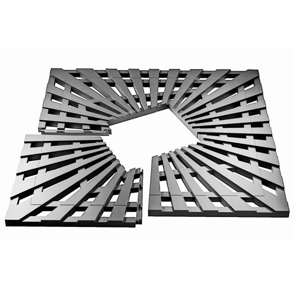 Приствольная решетка для дерева ZKING ATMOSPHERE 1.2х1.2м Серая в Бишкеке фото