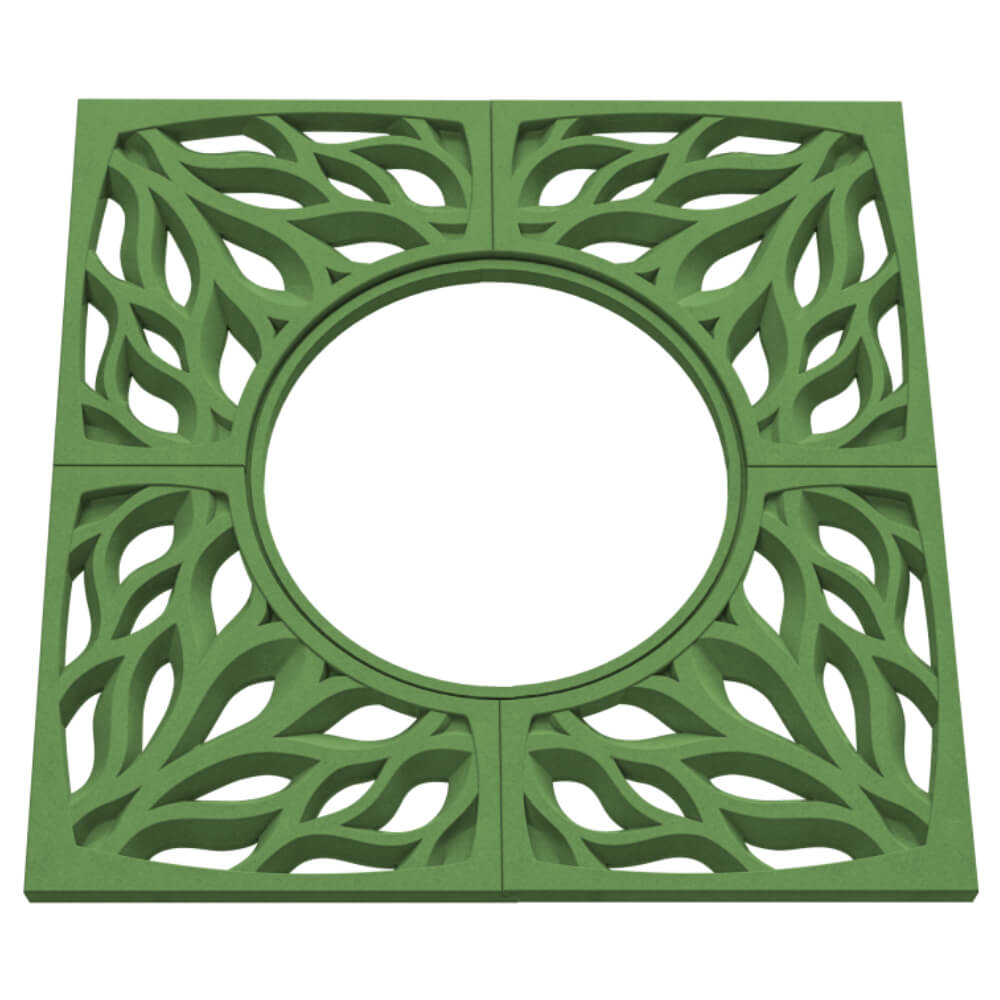 Приствольная решетка для дерева ZKING CRUST 1.2х1.2м Зеленая в Бишкеке фото