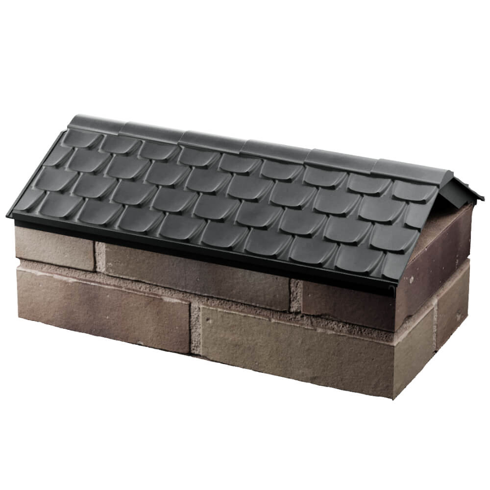 Парапет Zking Эльбрус Серый с посадкой на 1 кирпич (255мм) в Бишкеке фото