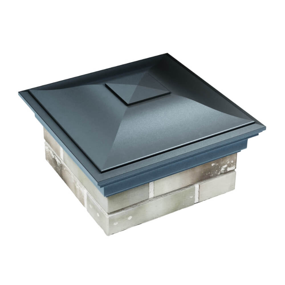 Колпак Zking Монблан Серый на столб 1.5х1.5 еврокирпича 0.7НФ (355х355мм) в Бишкеке фото