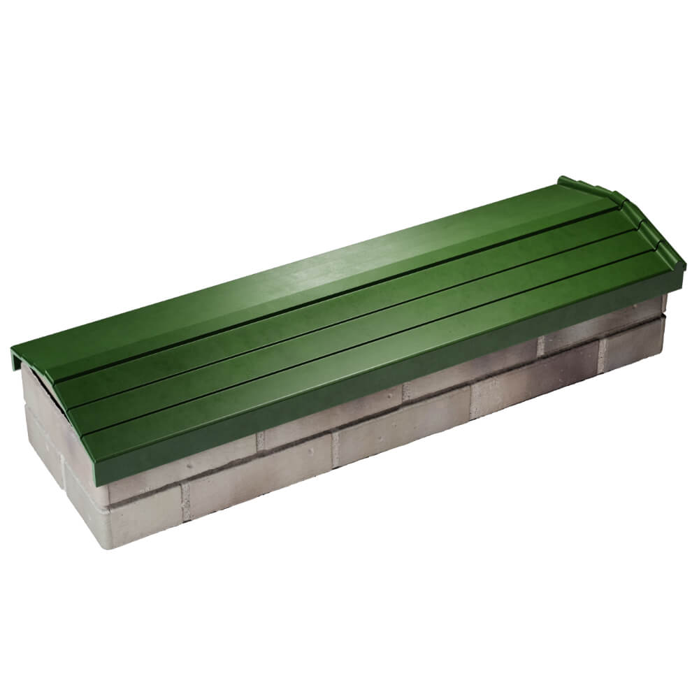 Парапет Zking Бона ХайТек Зеленый посадка на 0.5 кирпича (130мм) в Бишкеке фото