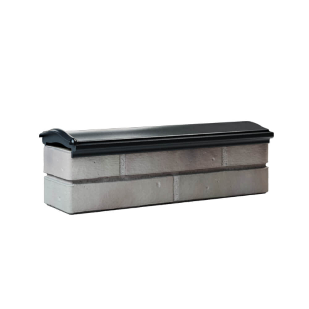 Парапет Zking Монблан Черный посадка на 0.5 кирпича (130мм) Бишкек фото