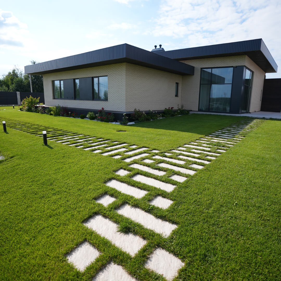 Шаговая плита STONE Светлая Галька 990х330х55мм в Бишкеке фото