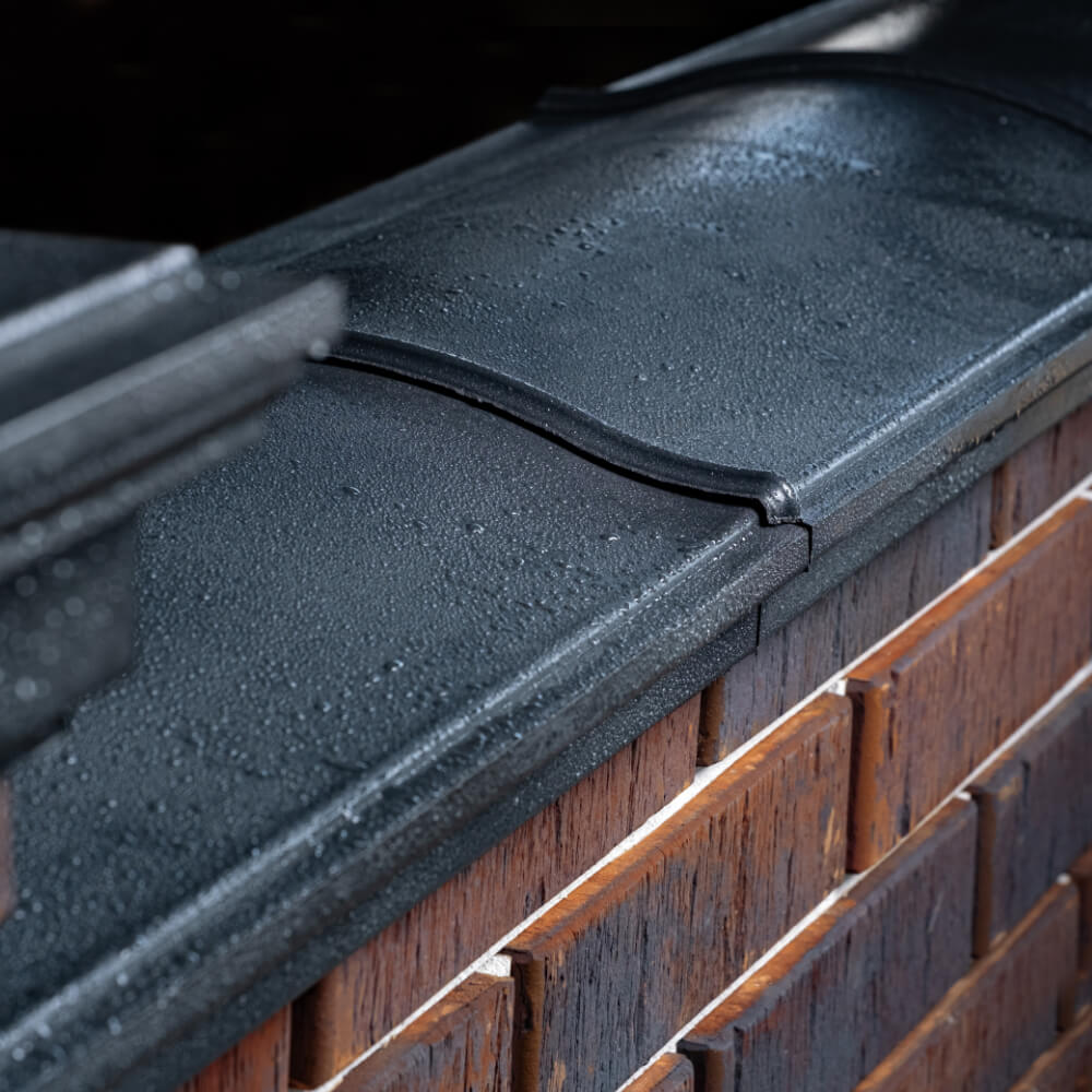 Парапет Zking Монблан Черный посадка на 0.5 кирпича (130мм) в Бишкеке фото