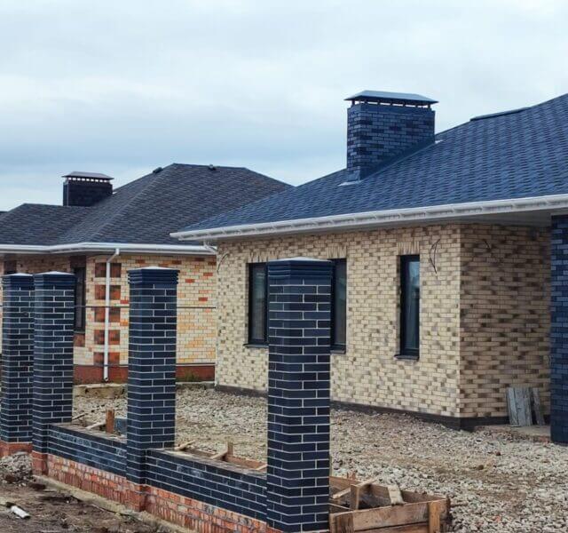 Колпак Zking Бона ХайТек Серый на столб 1.5х1.5 кирпича (385х385мм) в Бишкеке фото