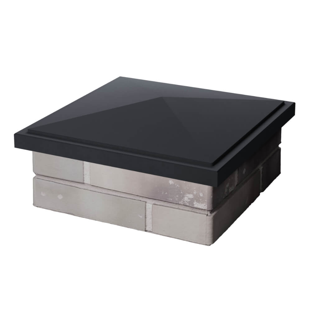 Колпак Zking БонаМоно Серый на столб 1.5х1.5 кирпича (385х385, 400х400мм) в Бишкеке фото