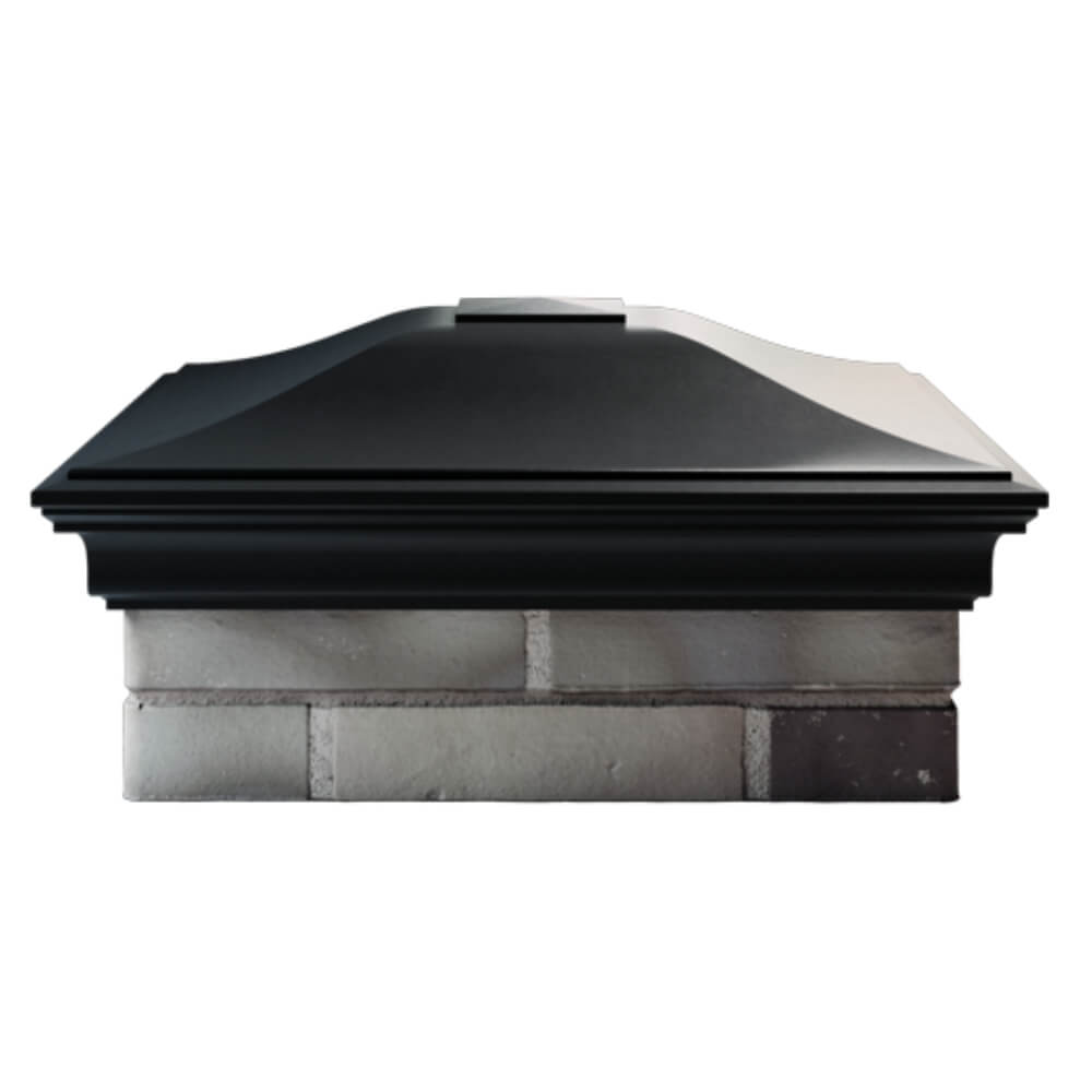 Колпак Zking Монблан Черный на столб 2х2 кирпича (515х515мм) в Бишкеке фото