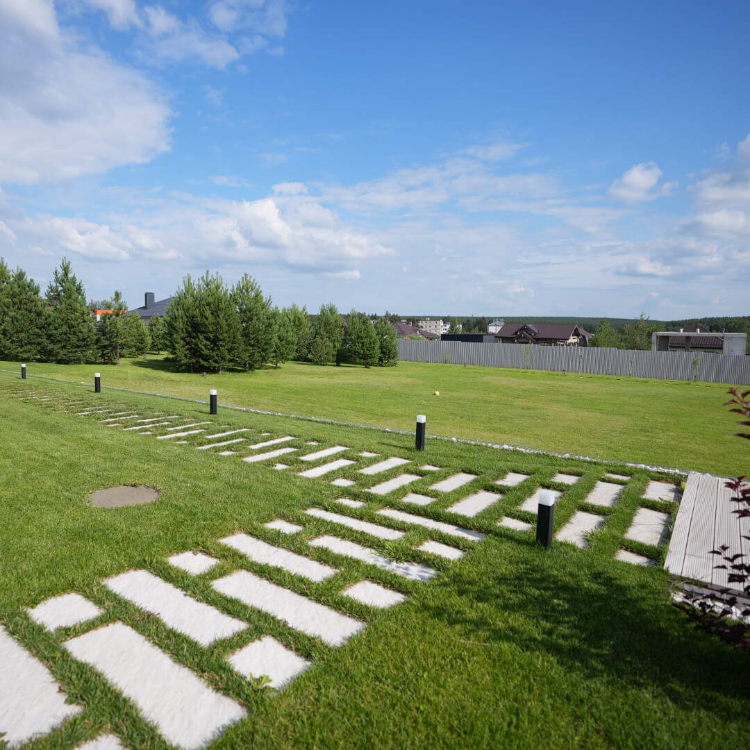 Шаговая плита STONE Светлая Галька 990х330х55мм в Бишкеке фото